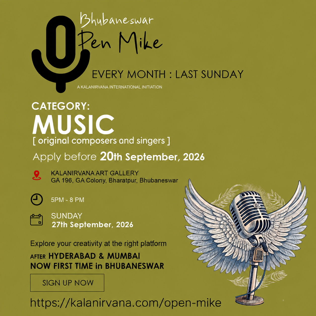 open mike